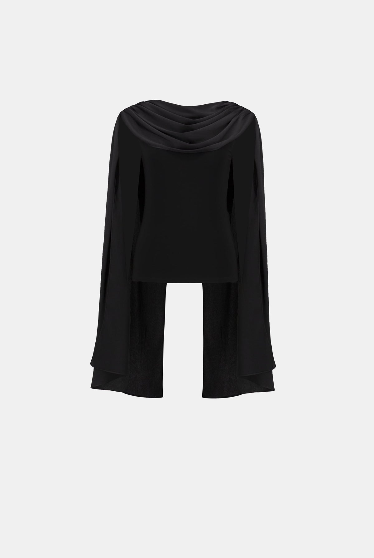 Joseph Ribkoff Scarf Collar Fitted Top-264113, view 5