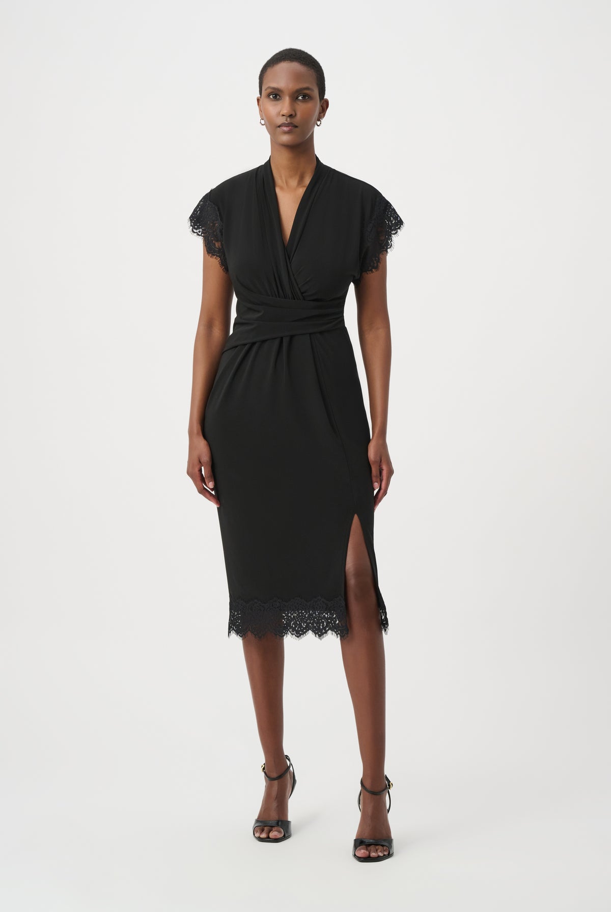 Joseph Ribkoff Lace-Trim Sheath Dress-264188