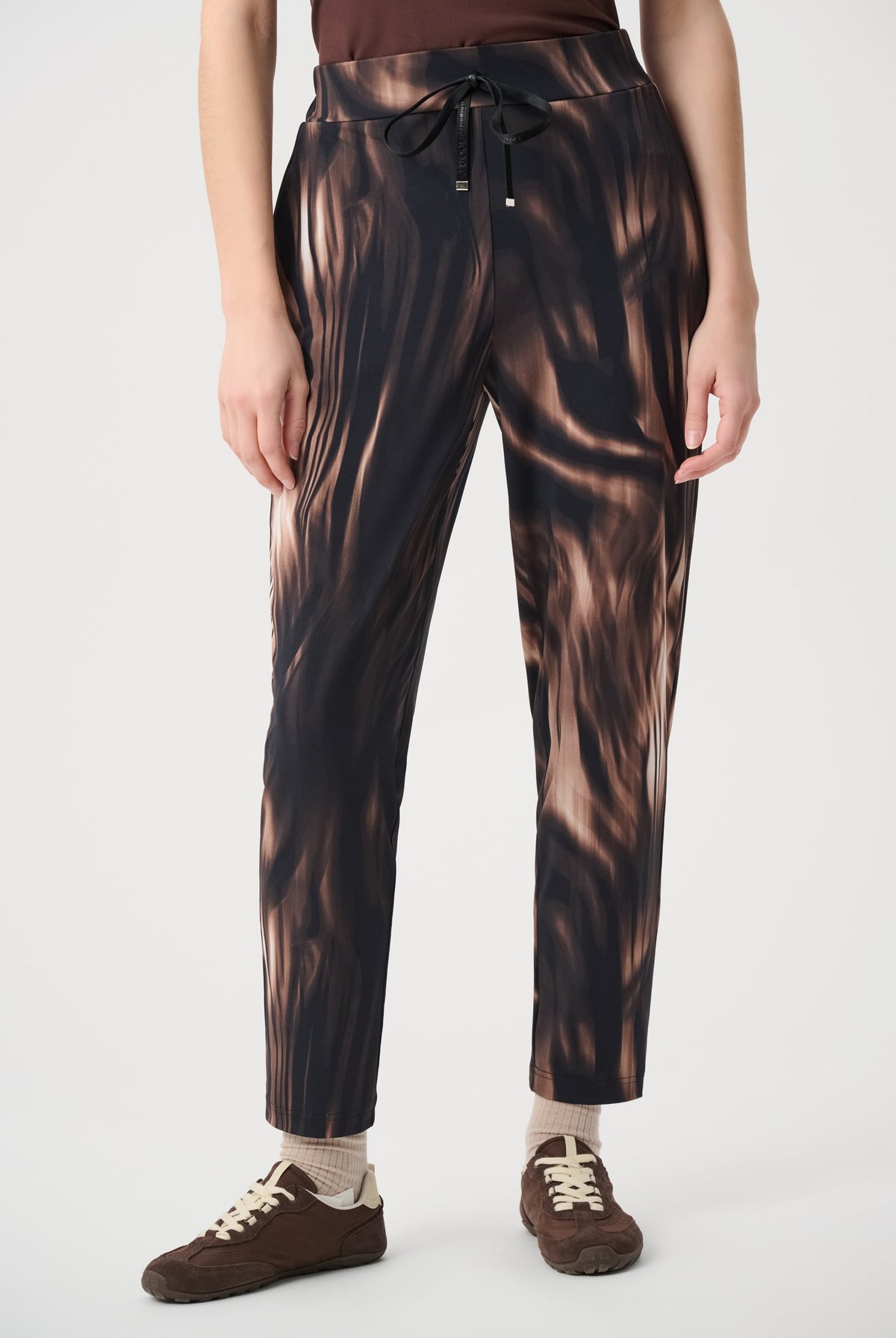 Joseph Ribkoff Animal Print Pull-On Joggers-264623, view 3