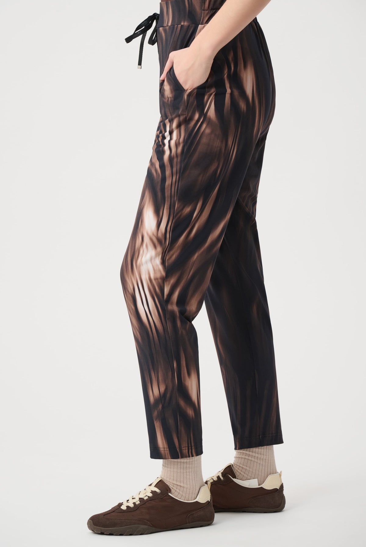 Joseph Ribkoff Animal Print Pull-On Joggers-264623, view 4