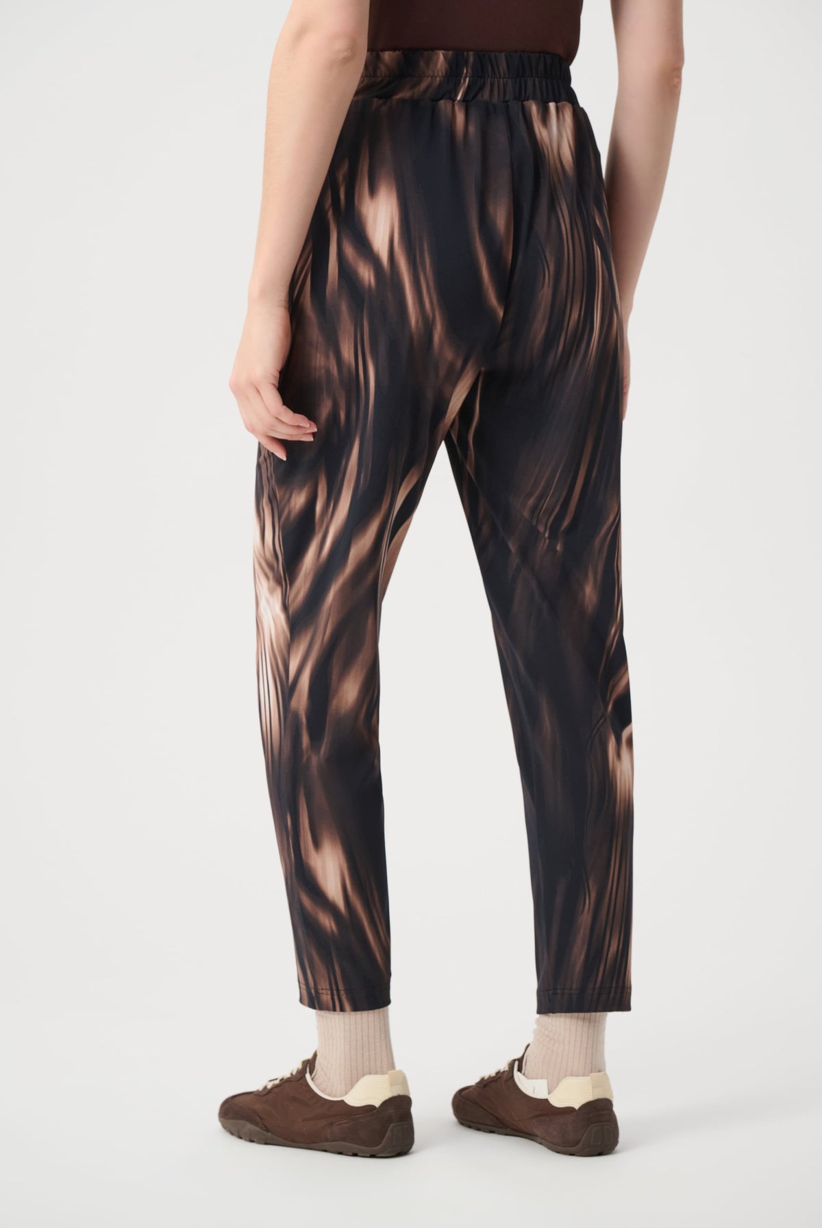 Joseph Ribkoff Animal Print Pull-On Joggers-264623, view 6