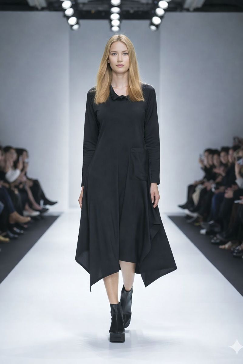 Kozan Coal Valentina Dress-GR-1706-COAL