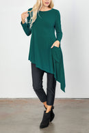 IC Collection Asymmetric Tunic-IC-2718T