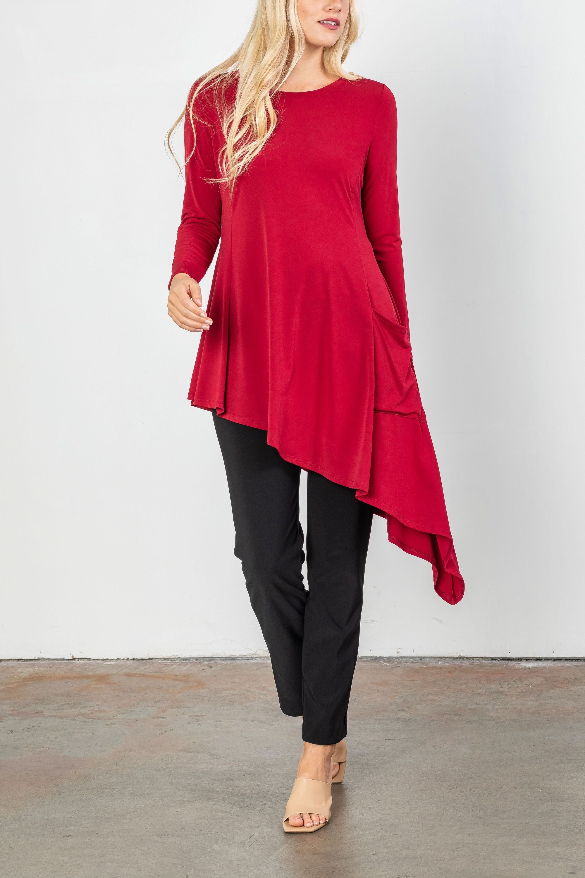 IC Collection Asymmetric Tunic-IC-2718T