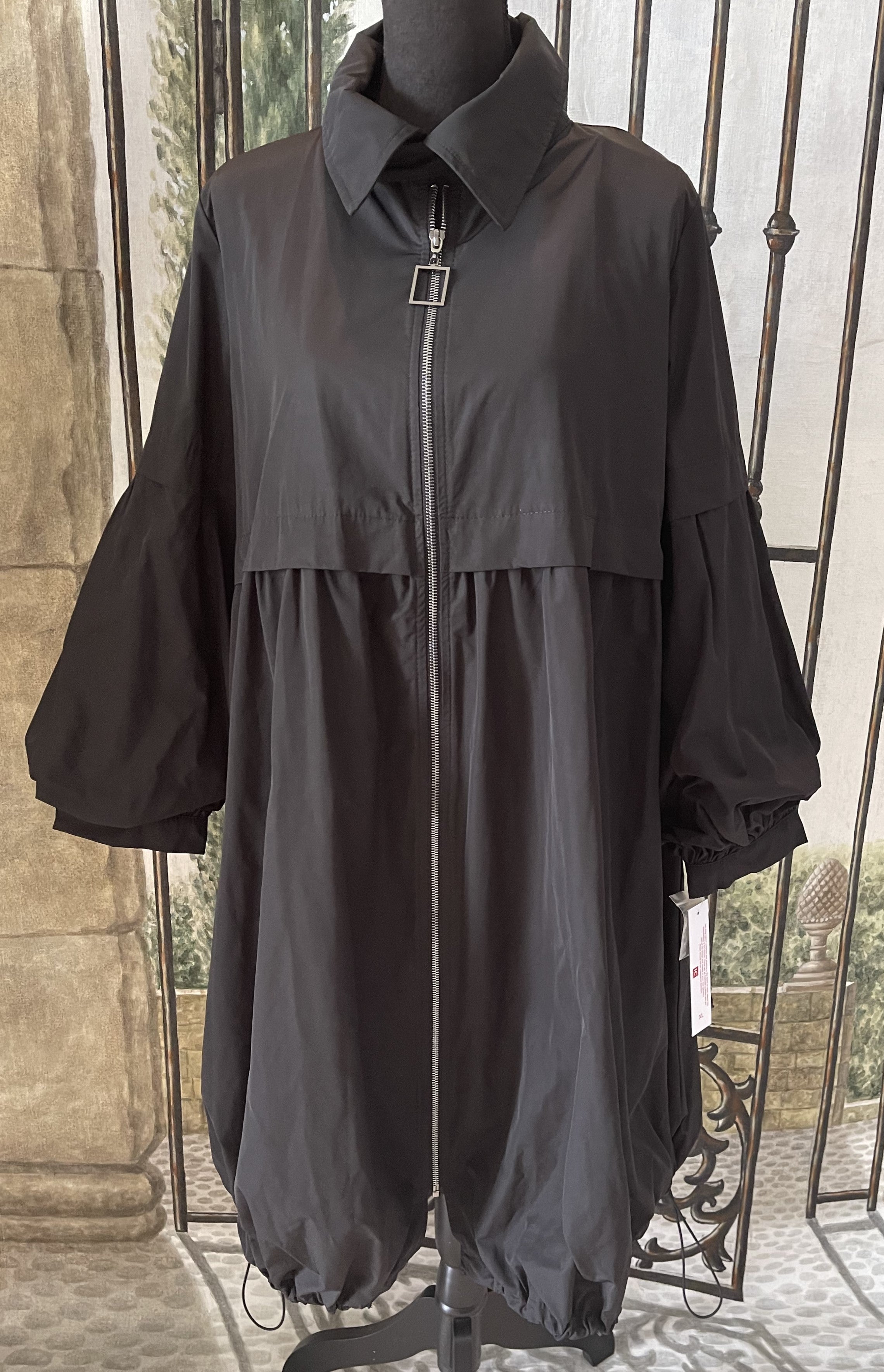 IC Hi-Fashion Zipper Jacket with Funky Collar-IC-2733J