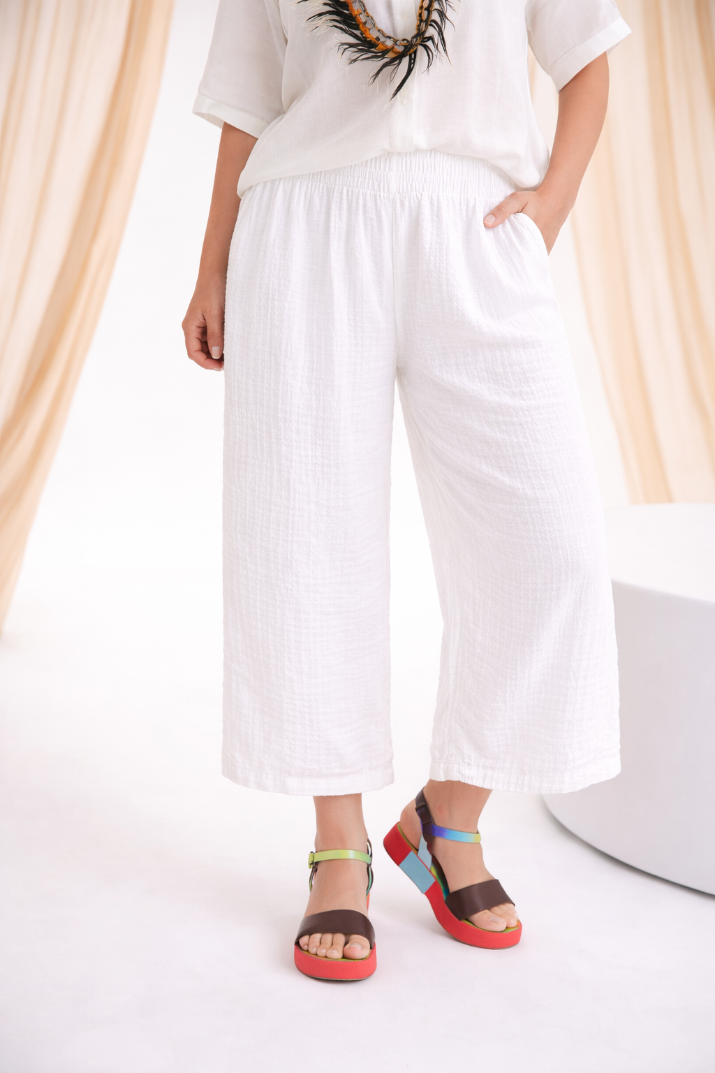 Kozan Hayes Pants| GI-3762-WHITE