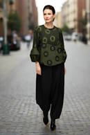 IC Collection Merrow Bubble Sleeve Top-7566T-DUP