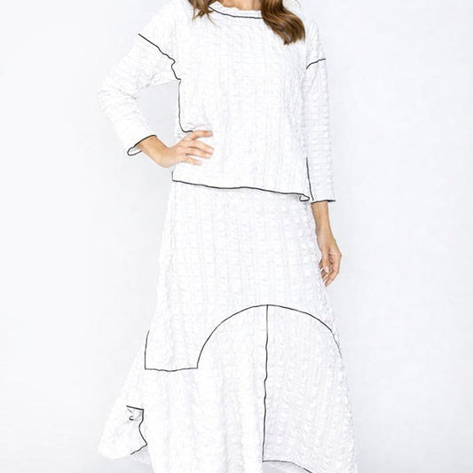 IC Collection Bubble Skirt-1113S-B | Unique Apparel USA