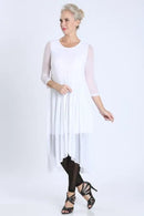 IC Collection Comfy Sheer Long Tunic/ Dress-IC-3753D