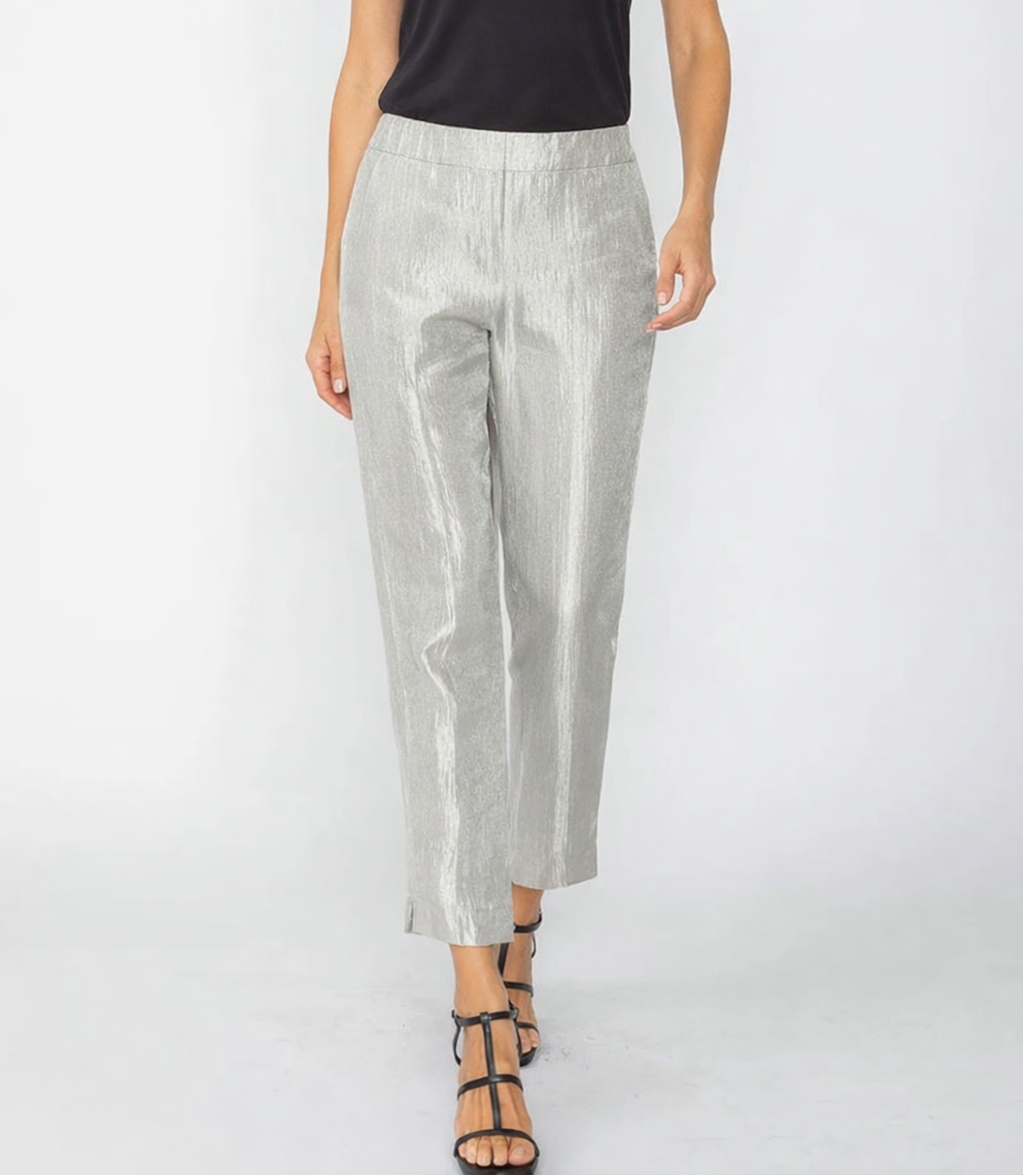 IC Collection Front Pintuck Slim Pants-7630P
