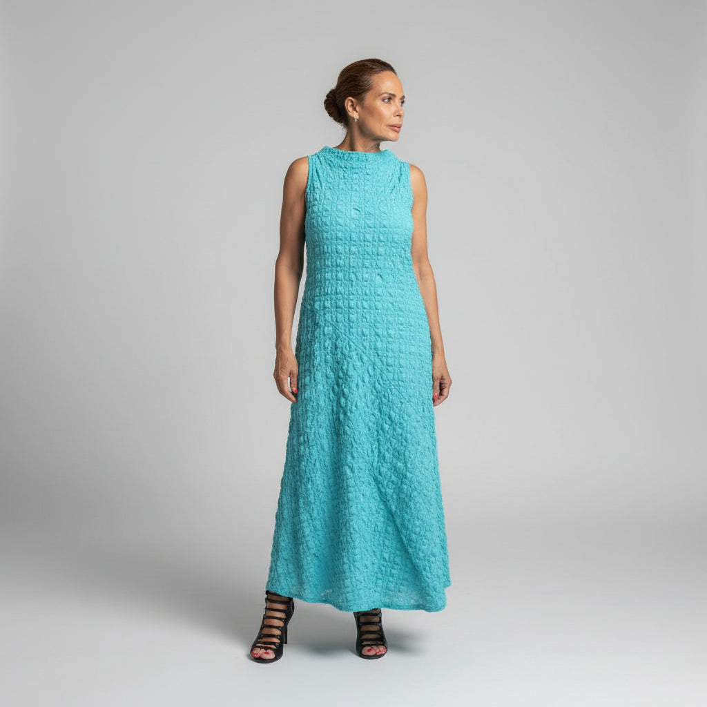 Asymmetrical Cut Front and Back Dress 7044D | Unique Apparel USA