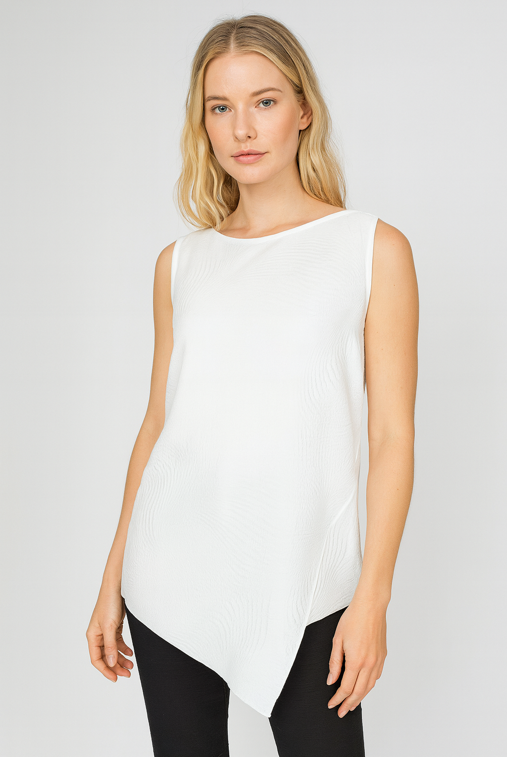 IC Collection Textured Sleeveless Top | Unique Apparel USA