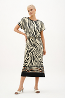 Joseph Ribkoff Animal Print Straight Skirt-262050