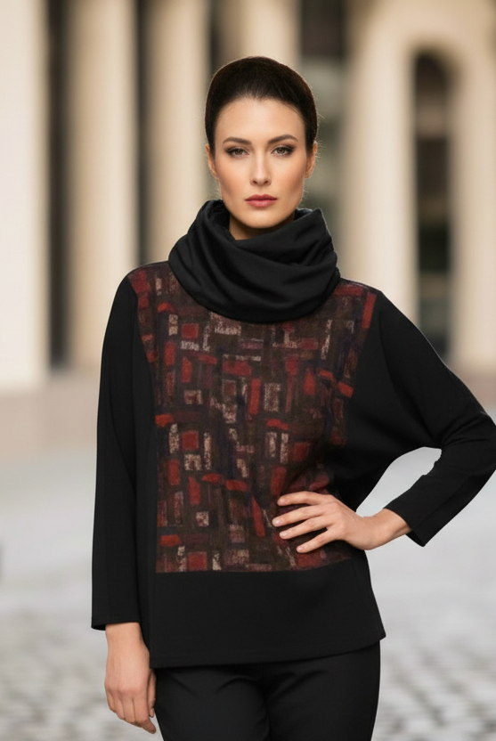 IC Collection Turtleneck Top | Unique Apparel USA