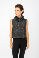 Sun Kim Jacquard Wire Collar Vest-ME155JP