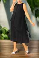 IC Collection Layered Dress-6816D