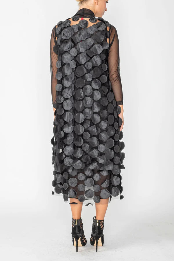 Spiral Mesh Open Jacket 4677J