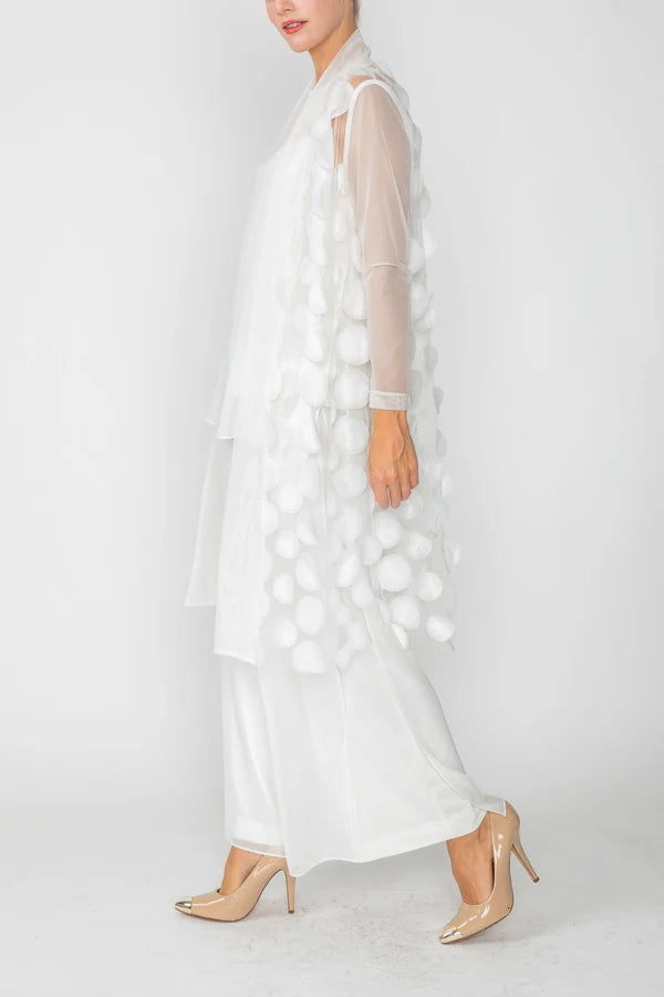 Spiral Mesh Open Jacket 4677J