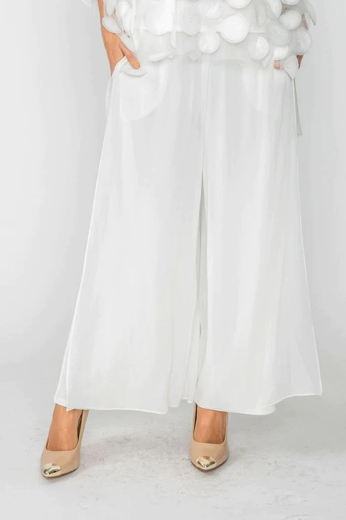 IC Collection Chiffon Layered Pant-IC-4690P