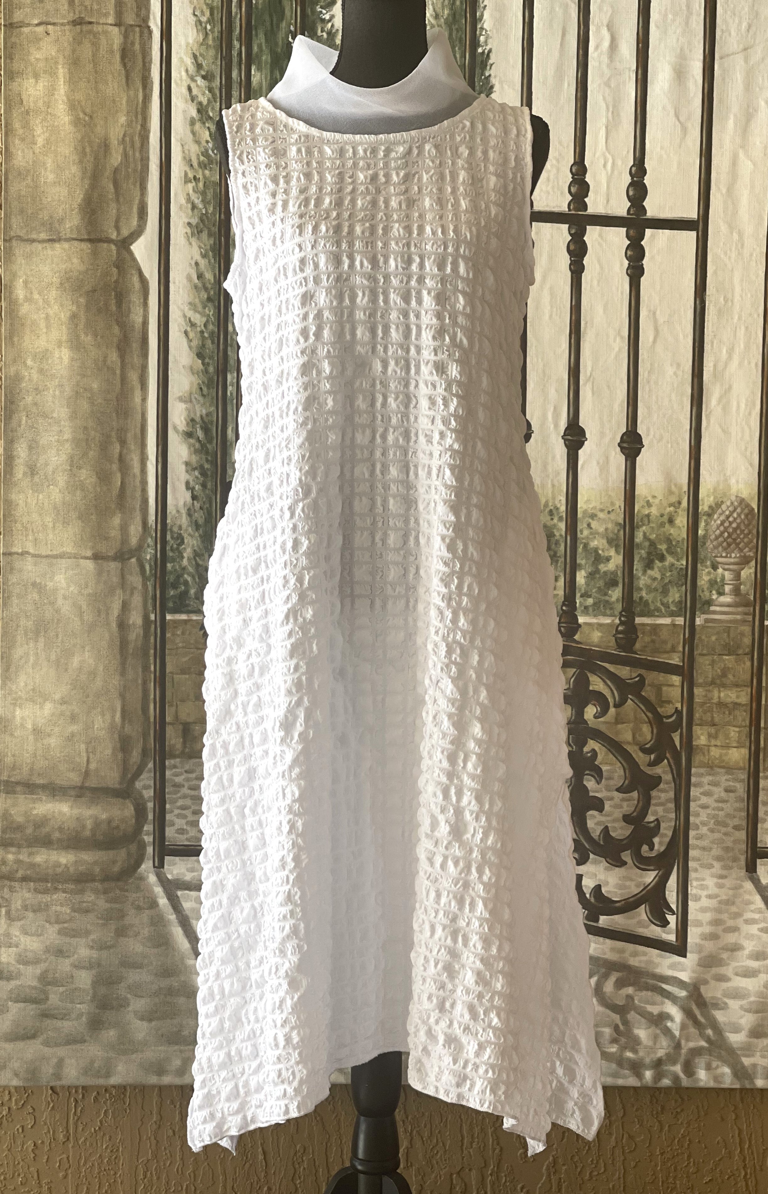 IC Collection Sleeveless Organdy Dress 4707D