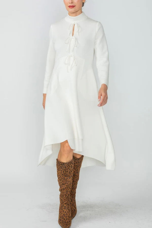 IC Collection Elegance Asymmetrical Dress | Unique Apparel USA
