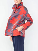 IC Collection Blossom Jacquard Open Jacket-IC-4757J