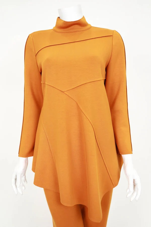 IC Collection Asymmetric Cut-Line Tunic-IC-4759T