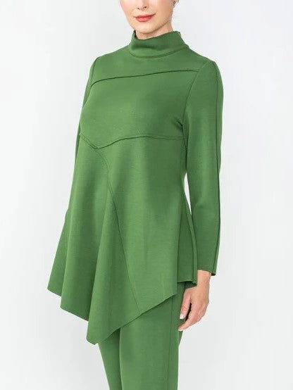 IC Collection Asymmetric Cut-Line Tunic-IC-4759T