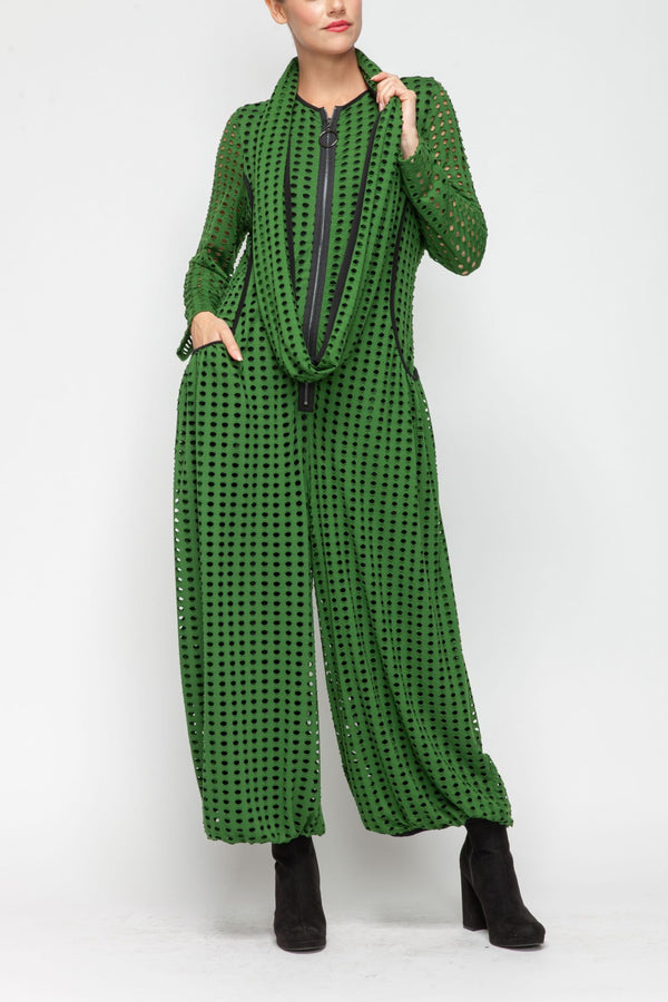 IC Collection Balloon-Bottom Jumpsuit-IC-4770JS