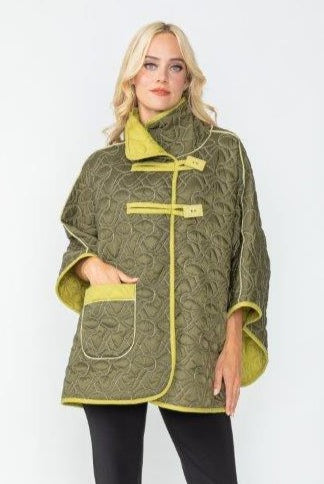 IC Collection Reversible Poncho | Unique Apparel USA