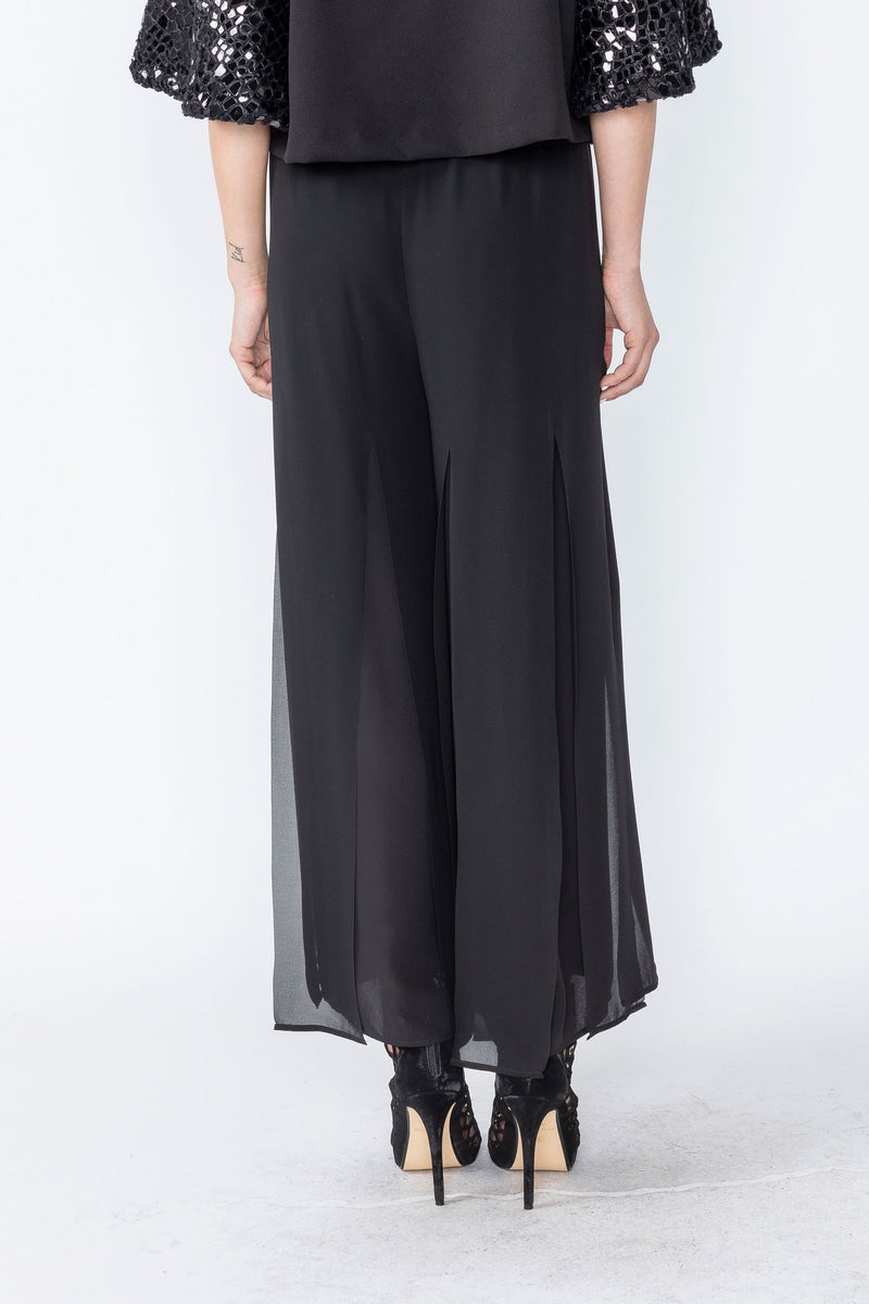 IC Collection Chiffon Classic Pant-IC-4966P