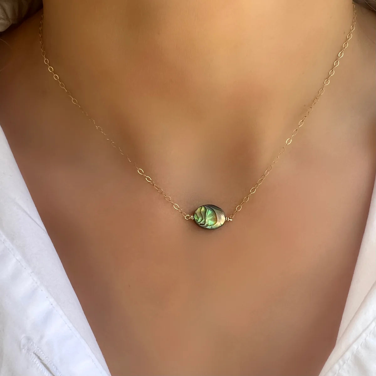 LPL Creations Single Avalon Shell Necklace