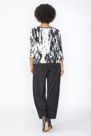IC Collection Abstract Tie Top-C1073T