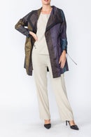 IC Collection Draped Anorak Jacket-IC-5109J