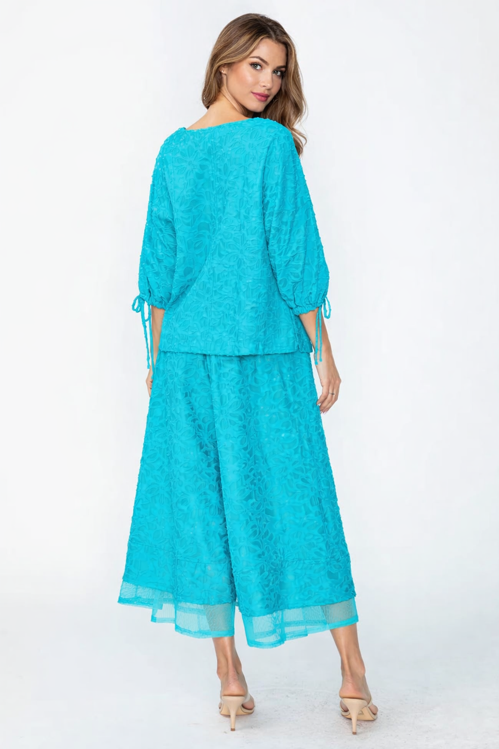 IC Collection Mesh Detail Pant-7789P