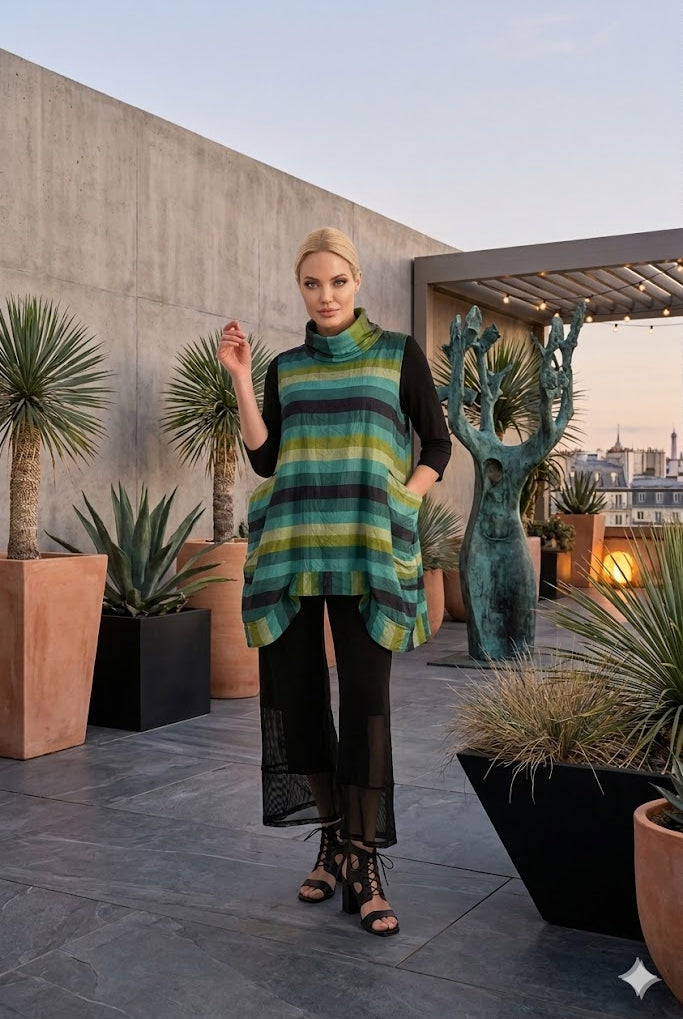 Kozan Amina Sleveless Tunic-IL-41011-COOL