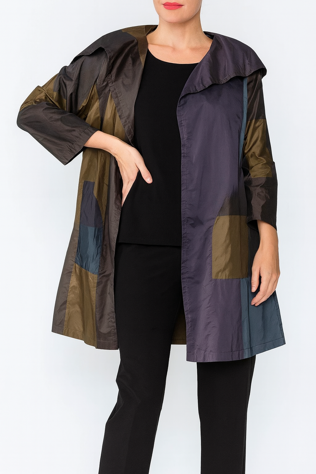 IC Collection Arched Collar Jacket-IC-5101J