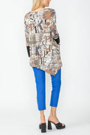 IC Collection French Collection Asymmetrical Tunic-IC-5381T