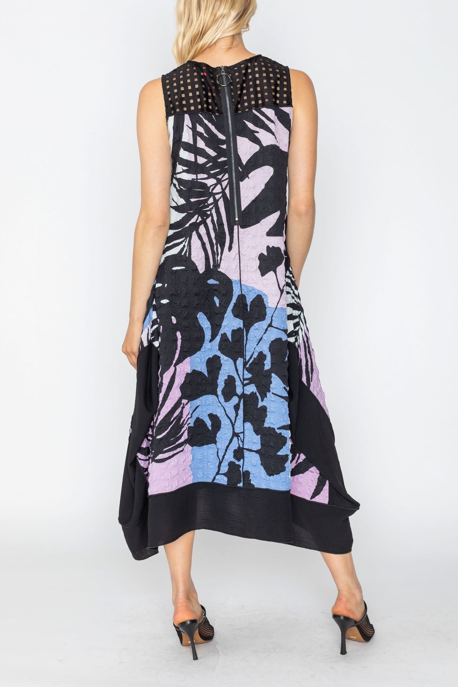IC Collection Fun Print Dress-IC-5407D