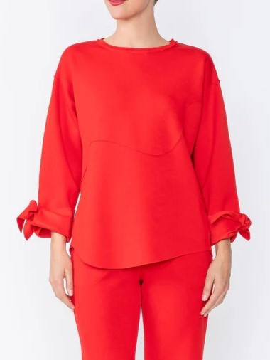 IC Collection Tie Sleeve Tunic-IC-5567T