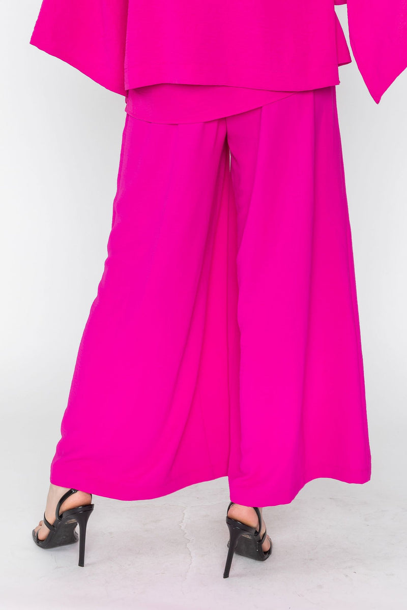 IC Collection Chic Wide Leg Pant-IC-5732P
