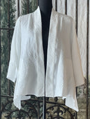 IC Collection Textured Open Front Jacket-IC-5741J