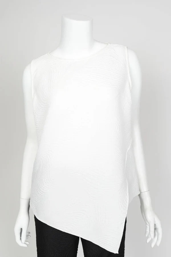 IC Collection Textured Sleeveless Top-IC-5743T