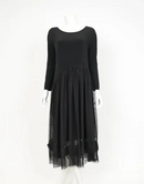 Mesh Skirt Dress-IC-6446D