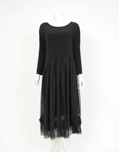 Mesh Skirt Dress-IC-6446D