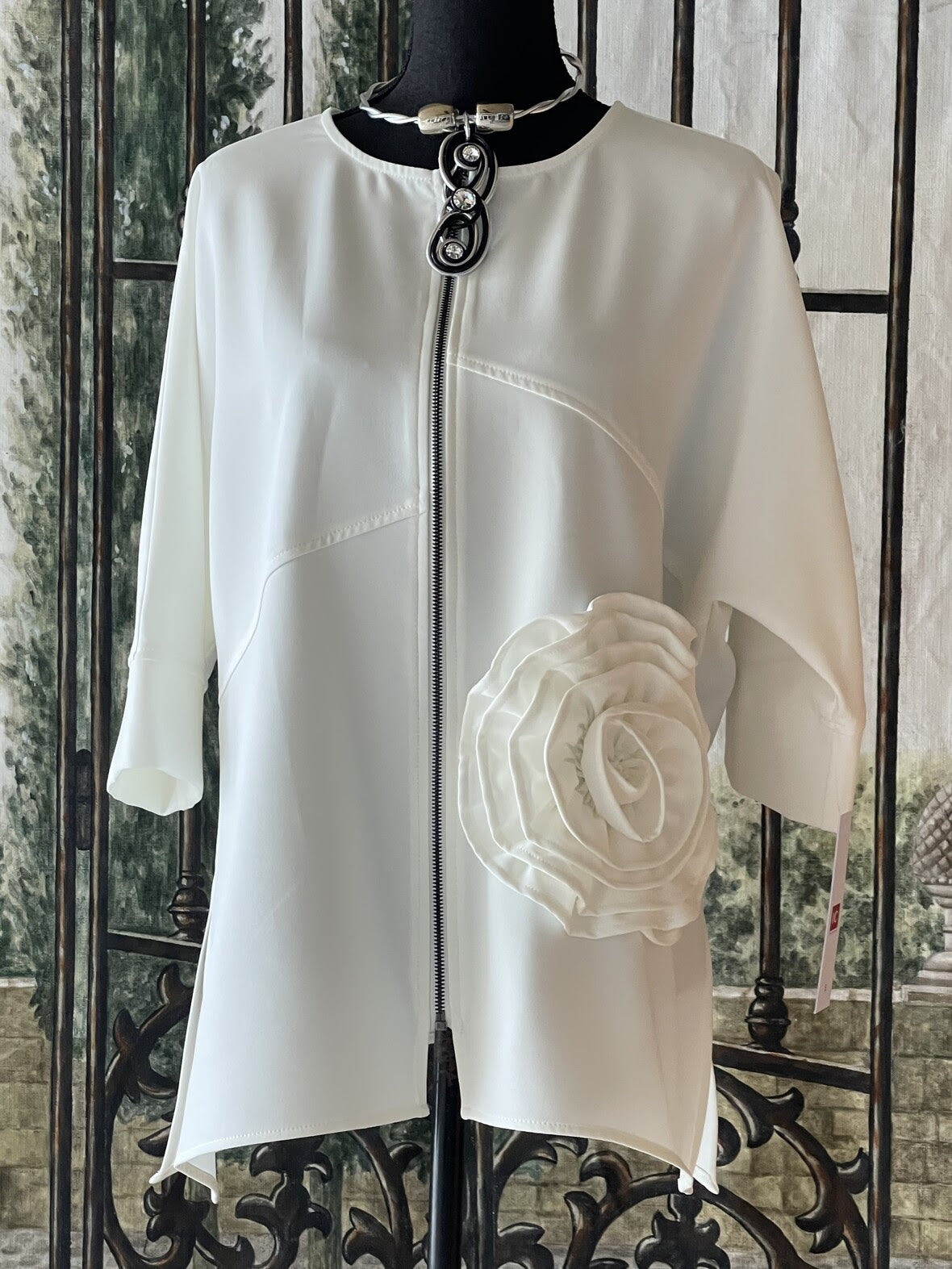 IC Collection Rose Piece Top/Jacket-IC-5862T