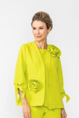 IC Collection Two Roses Jacket | Unique Apparel USA