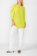 IC Collection Bow Sleeve Top-IC-5870T