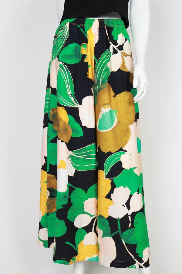 IC Collection Floral Palazo Pant-IC-5883P