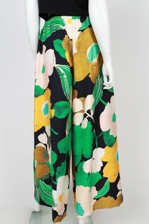 IC Collection Floral Palazo Pant-IC-5883P